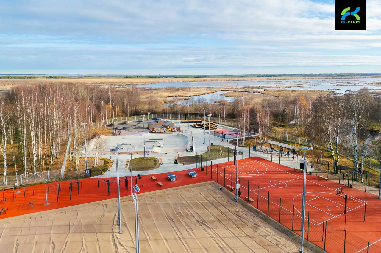 Спортивный парк Северный пляж в&nbsp;Сестрорецке фото 30