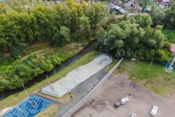 Бетонный скейт-парк в Мелеузе превью 1