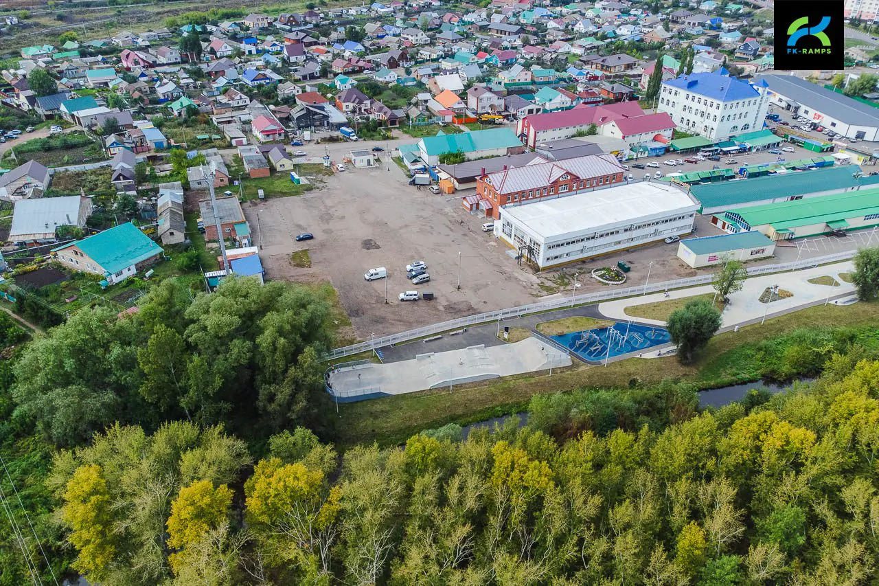 Бетонный скейт-парк в Мелеузе фото 7