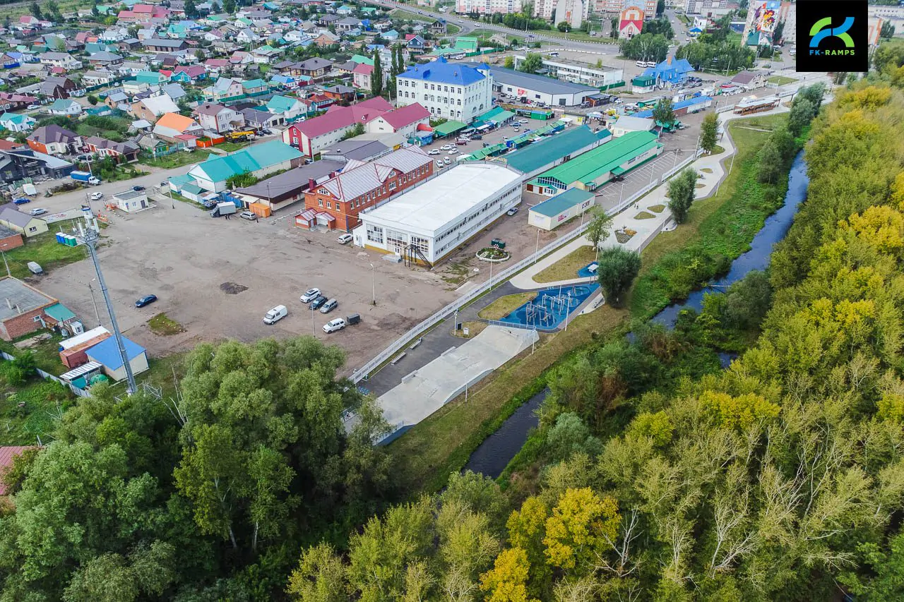 Бетонный скейт-парк в Мелеузе фото 8