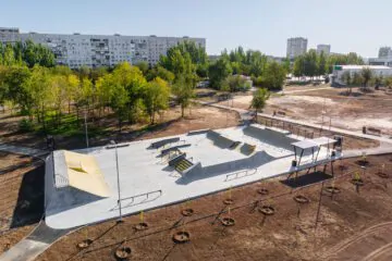 Бетонный скейт-парк в Волжском превью 1