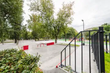Скейт-спот в Северном Хапиловском сквере превью 1