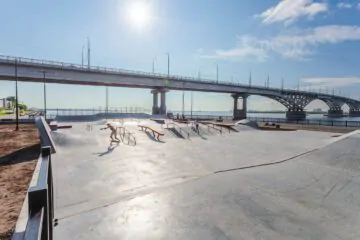 Бетонный скейт-парк в Саратове превью 1