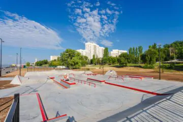 Бетонный скейт-парк в Саратове превью 1