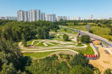 Велосипедная скилл-зона в Крылатском превью 1