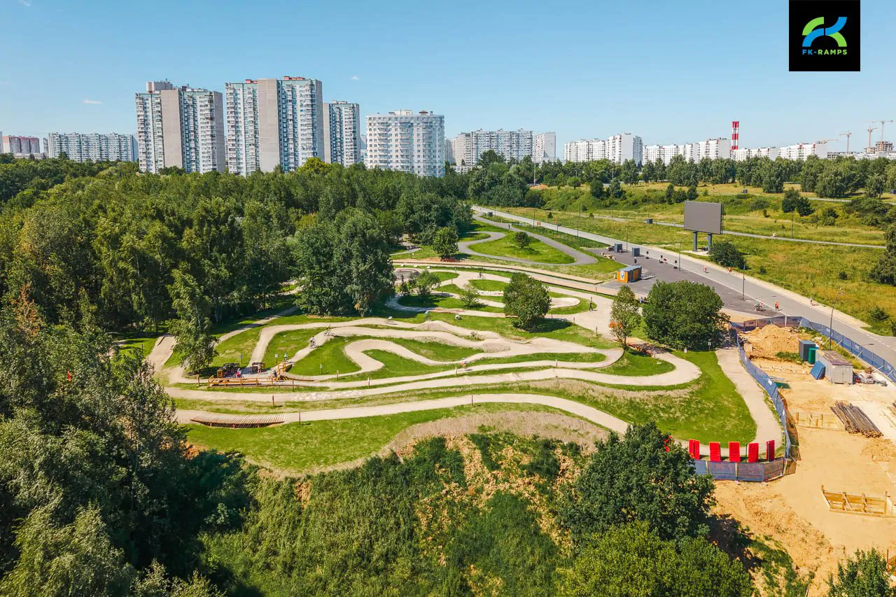 Велосипедная скилл-зона в Крылатском фото 1