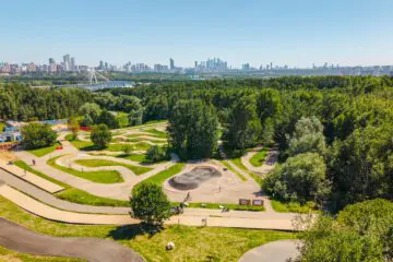 Велосипедная скилл-зона в Крылатском превью 1
