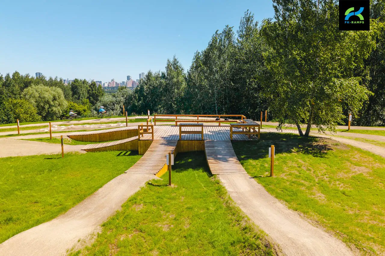Велосипедная скилл-зона в Крылатском фото 15