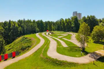 Велосипедная скилл-зона в Крылатском превью 1