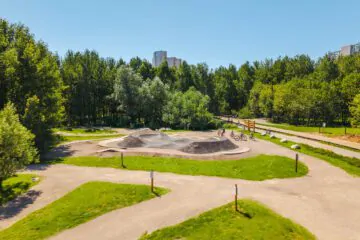 Велосипедная скилл-зона в Крылатском превью 1