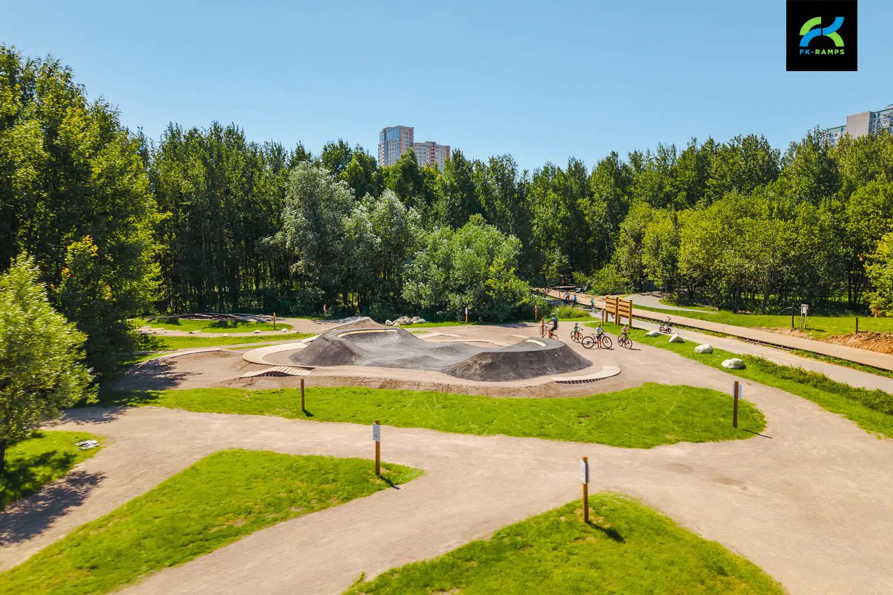 Велосипедная скилл-зона в Крылатском фото 18