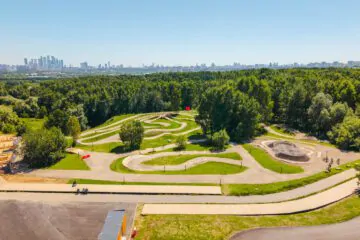 Велосипедная скилл-зона в Крылатском превью 1