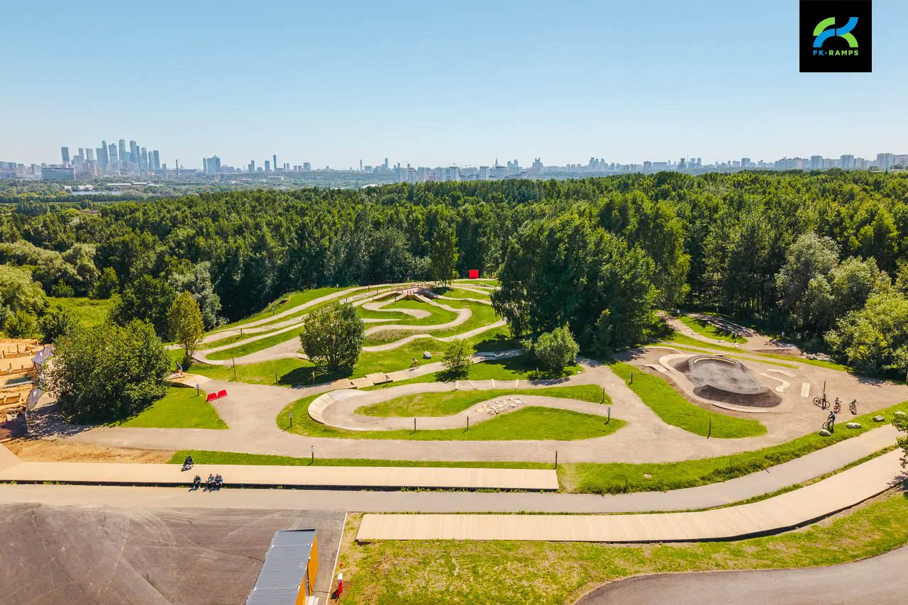 Велосипедная скилл-зона в Крылатском фото 20