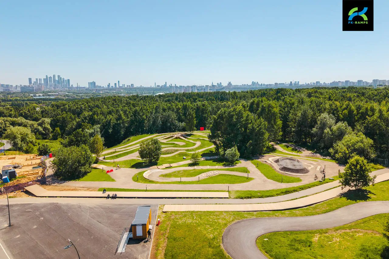 Велосипедная скилл-зона в Крылатском фото 21