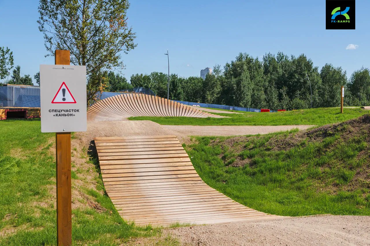 Велосипедная скилл-зона в Крылатском фото 29