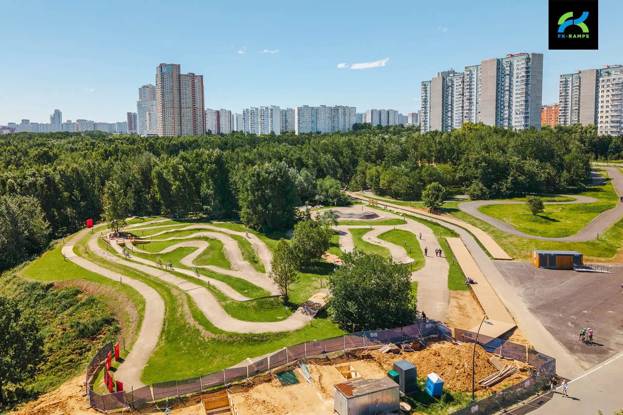 Велосипедная скилл-зона в Крылатском фото 3