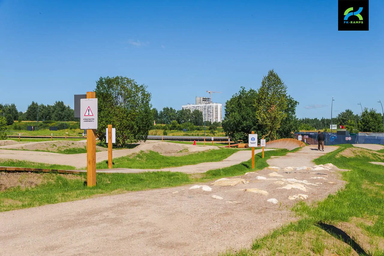 Велосипедная скилл-зона в Крылатском фото 33