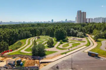Велосипедная скилл-зона в Крылатском превью 1