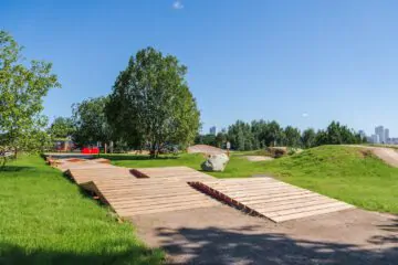 Велосипедная скилл-зона в Крылатском превью 1