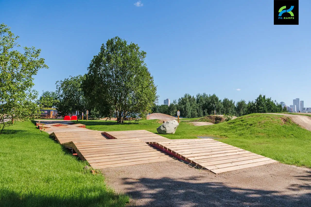 Велосипедная скилл-зона в Крылатском фото 47