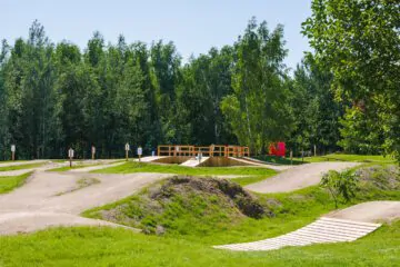 Велосипедная скилл-зона в Крылатском превью 1