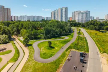 Велосипедная скилл-зона в Крылатском превью 1