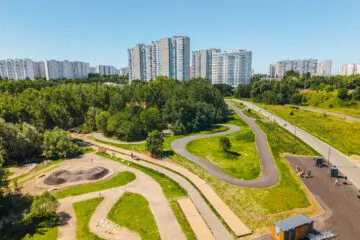 Велосипедная скилл-зона в Крылатском превью 1