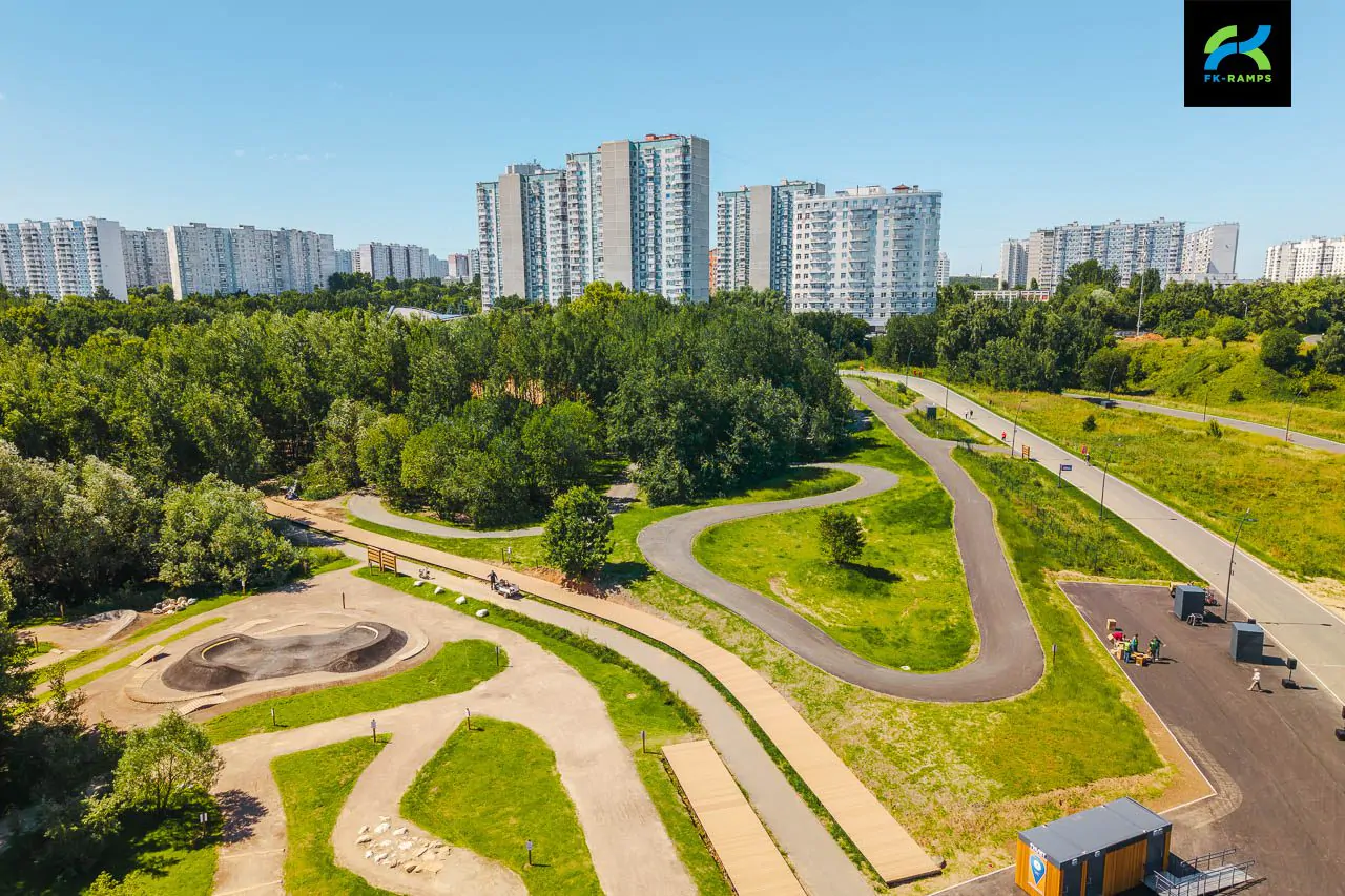 Велосипедная скилл-зона в Крылатском фото 8