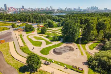 Велосипедная скилл-зона в Крылатском превью 1