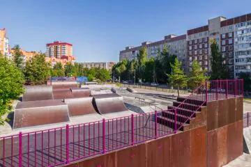 Бетонная плаза и AIR-парк во Всеволожске превью 1