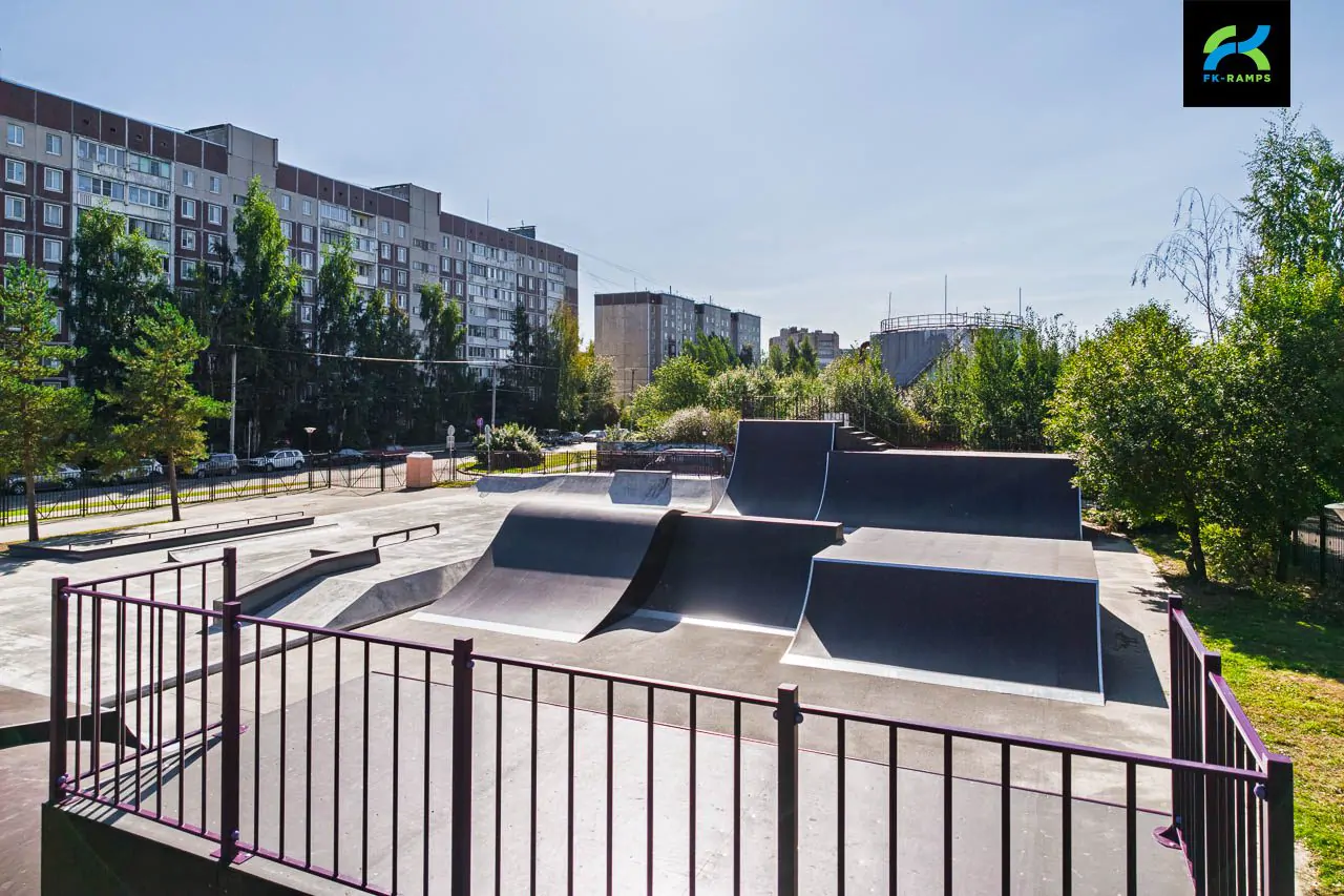 Бетонная плаза и AIR-парк во Всеволожске фото 7