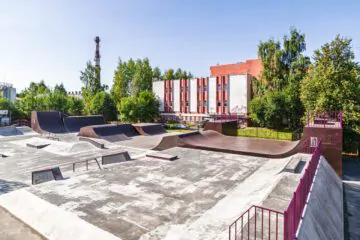 Бетонная плаза и AIR-парк во Всеволожске превью 1
