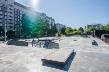 Бетонная плаза и AIR-парк во Всеволожске превью 1