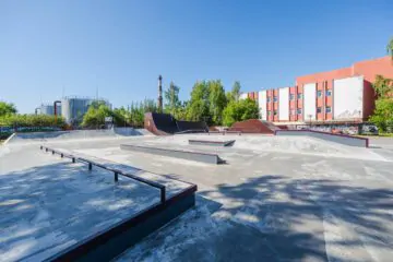 Бетонная плаза и AIR-парк во Всеволожске превью 1