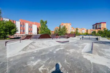 Бетонная плаза и AIR-парк во Всеволожске превью 1