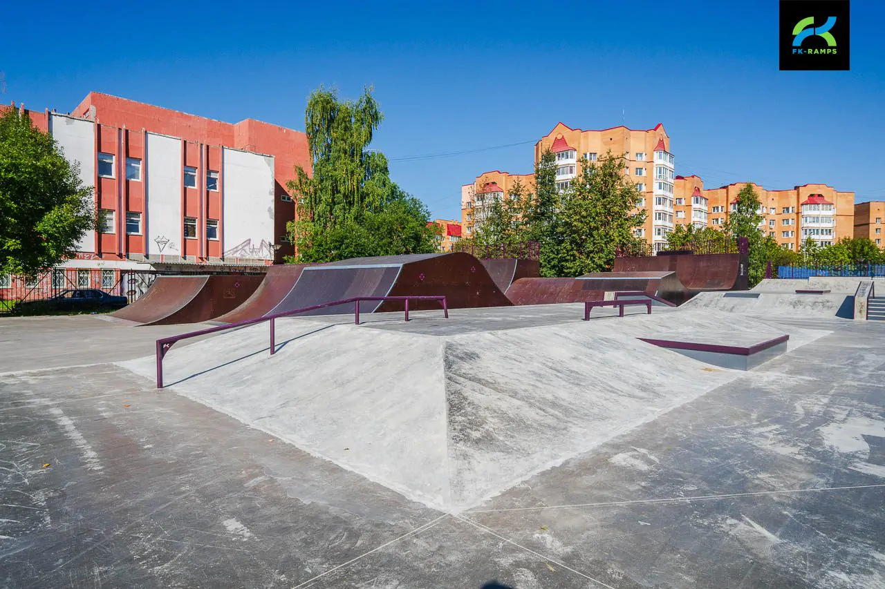 Бетонная плаза и AIR-парк во Всеволожске фото 35