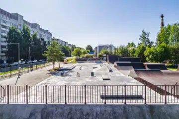 Бетонная плаза и AIR-парк во Всеволожске превью 1