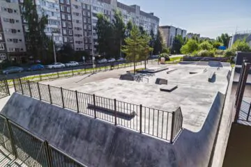 Бетонная плаза и AIR-парк во Всеволожске превью 1