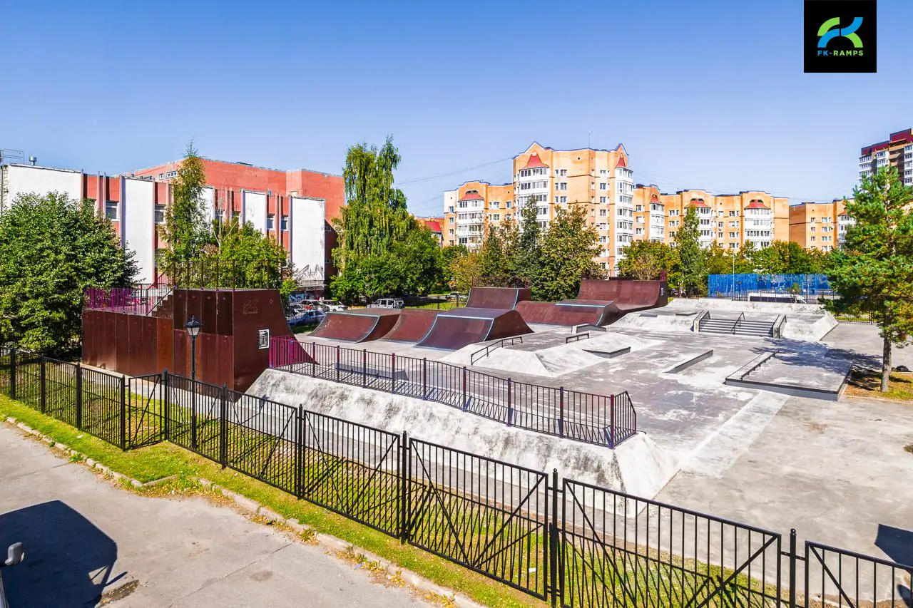 Бетонная плаза и AIR-парк во Всеволожске фото 13