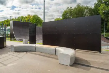 Каркасный скейт-парк в Южно-Приморском парке превью 1