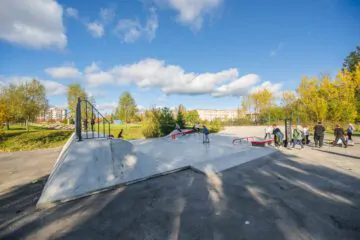 Бетонный скейт-парк в Агалатово превью 1